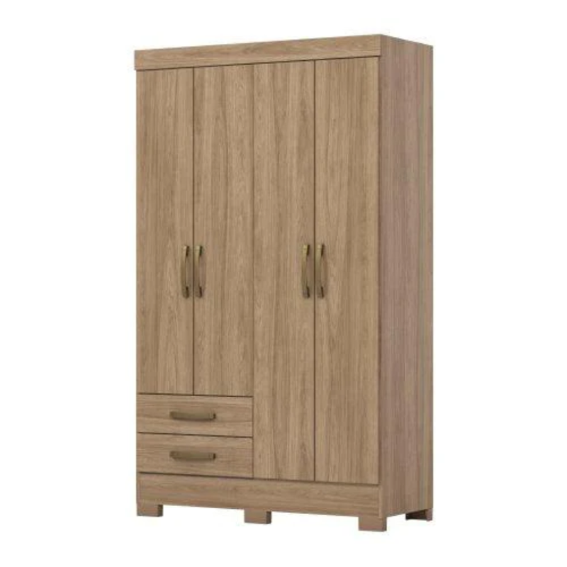 ROPERO BRIZ 4P 2G BE12-198 JEQUITIBA BRILLO