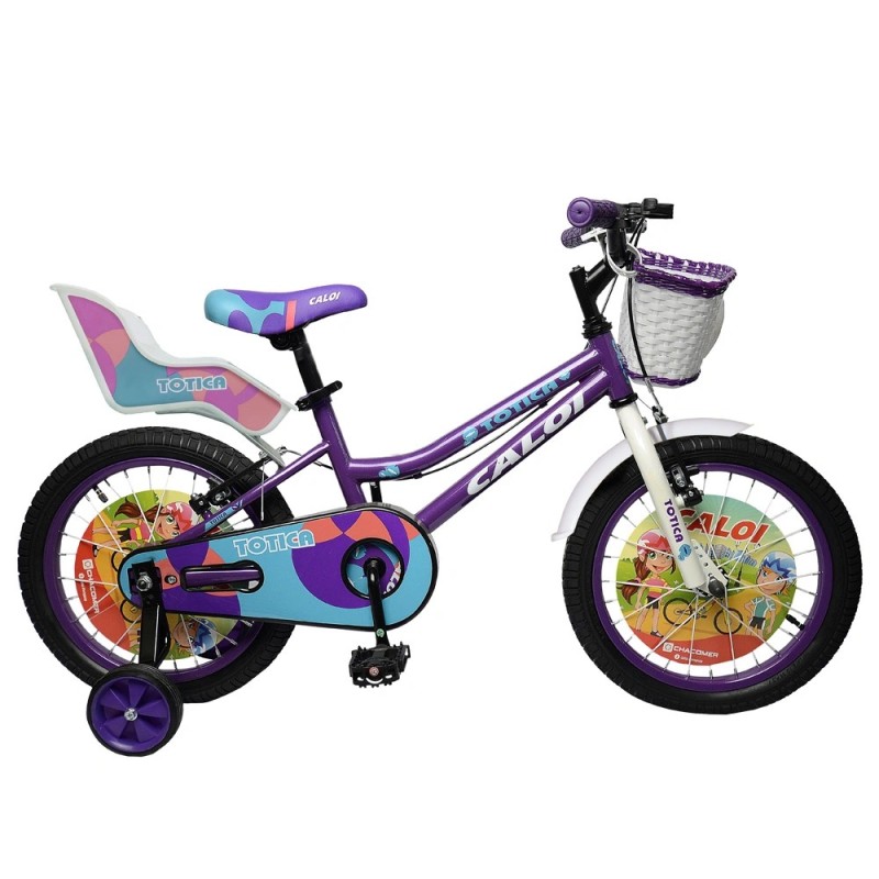 BICICLETA CALOI 16 TOTICA LILA